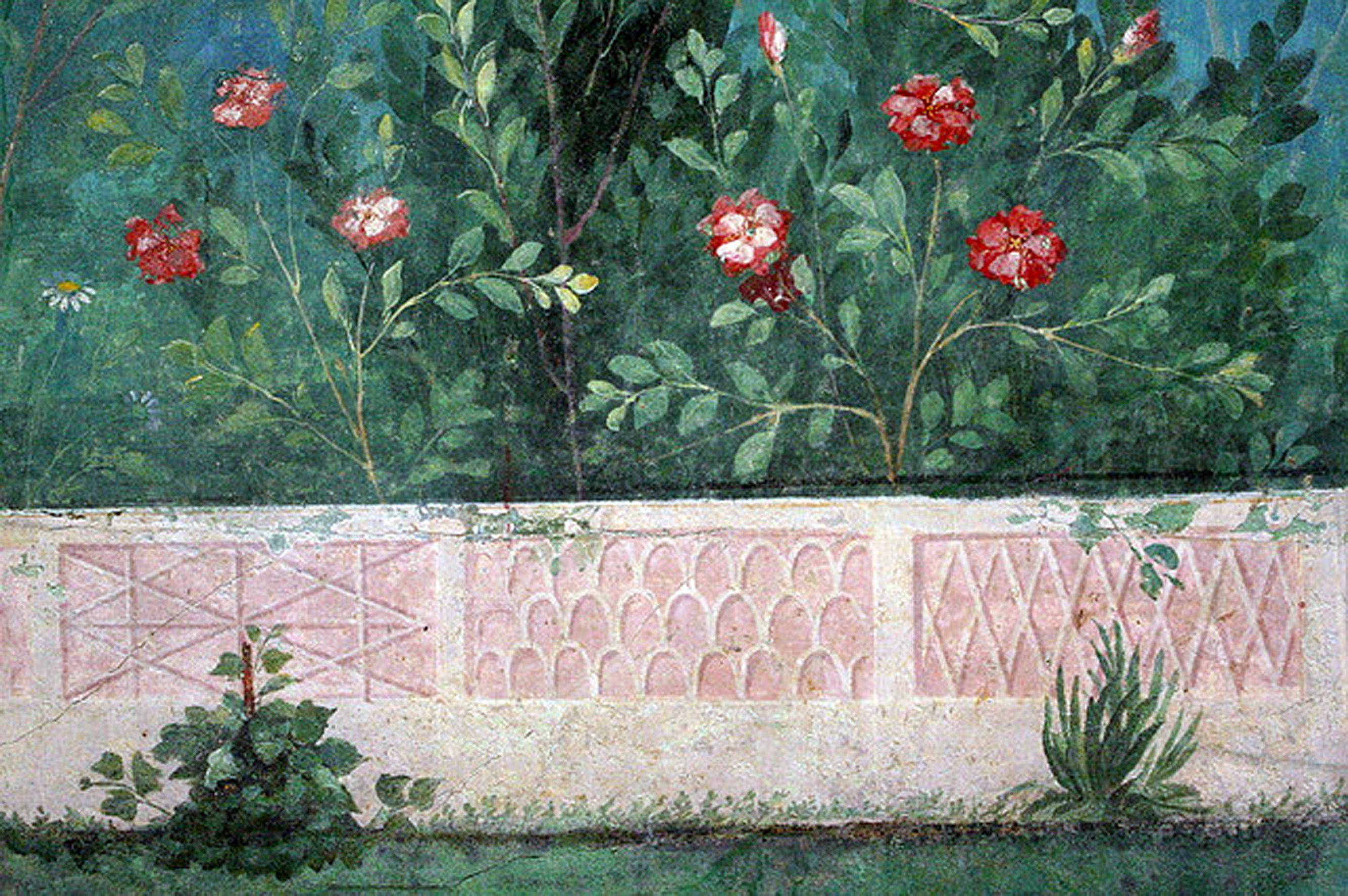Сады древнего рима. история растений: цветы в древнем риме