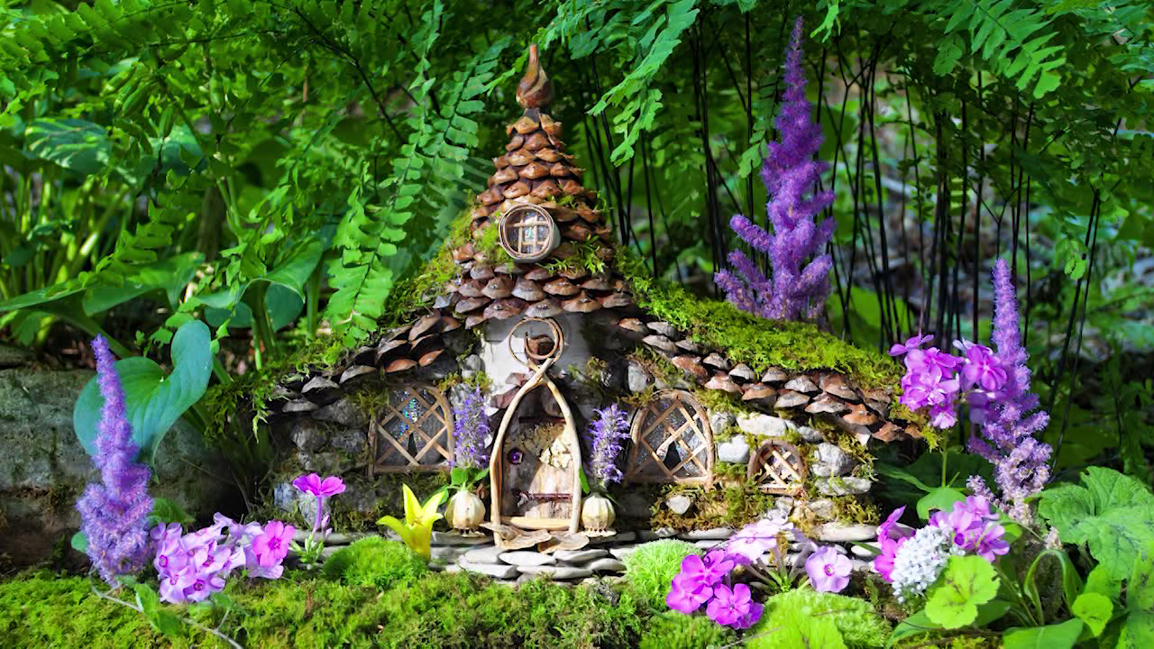 Как сделать свой сказочный сад для фей: очень красивая композиция с домашними растениями