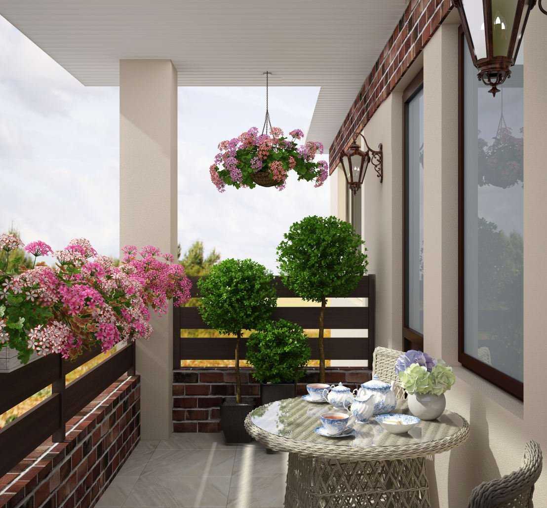 Лучшие дизайнерские идеи для озеленения балкона – фото