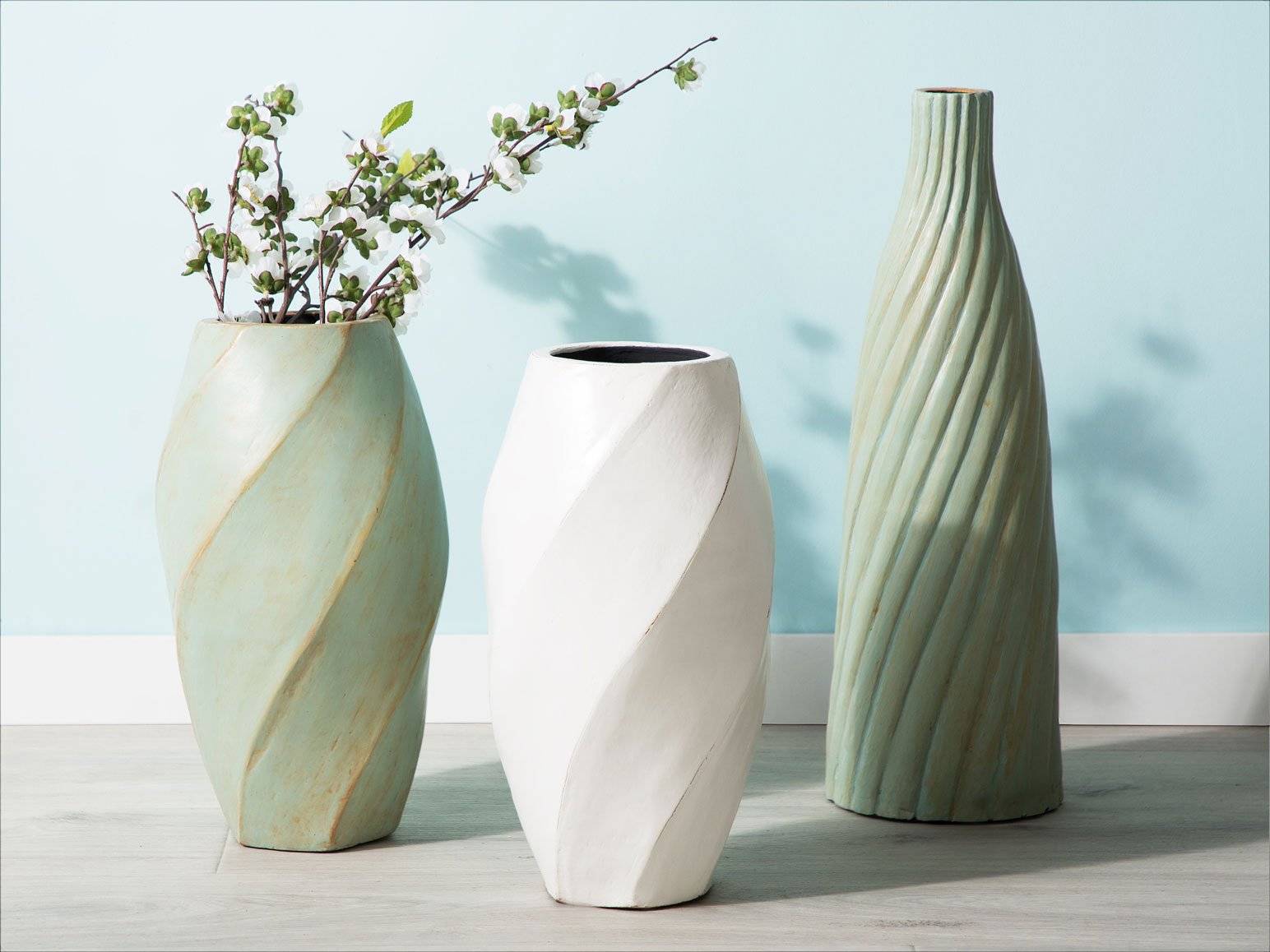 Дизайнерские вазы для интерьера - яркие вазы в интерьере
