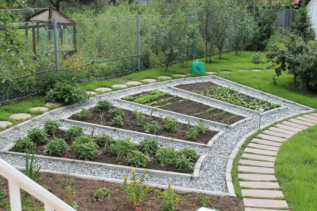 Как оформить огород на дачном участке: 130 фото стильных идей декора огорода и сада на даче