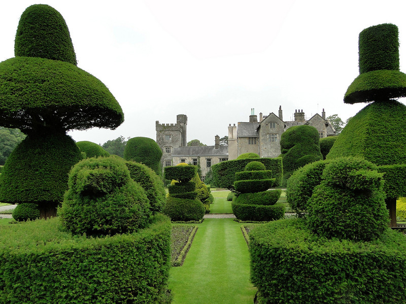 Левенс холл  самый красивый топиарный сад англии