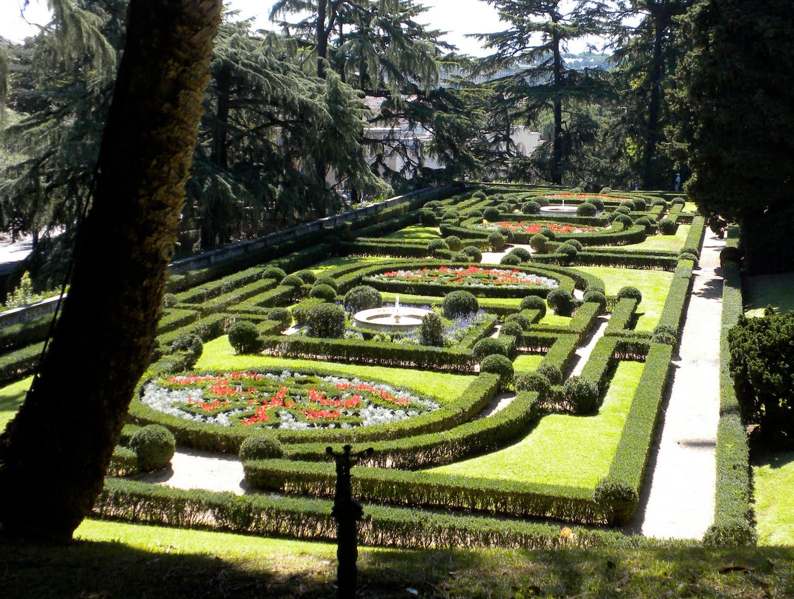 Ботанический сад в риме